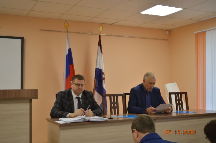 8 ноября 2023 года  состоялась 23-я очередная сессия Совета депутатов Атяшевского муниципального  района Республики Мордовия седьмого созыва.